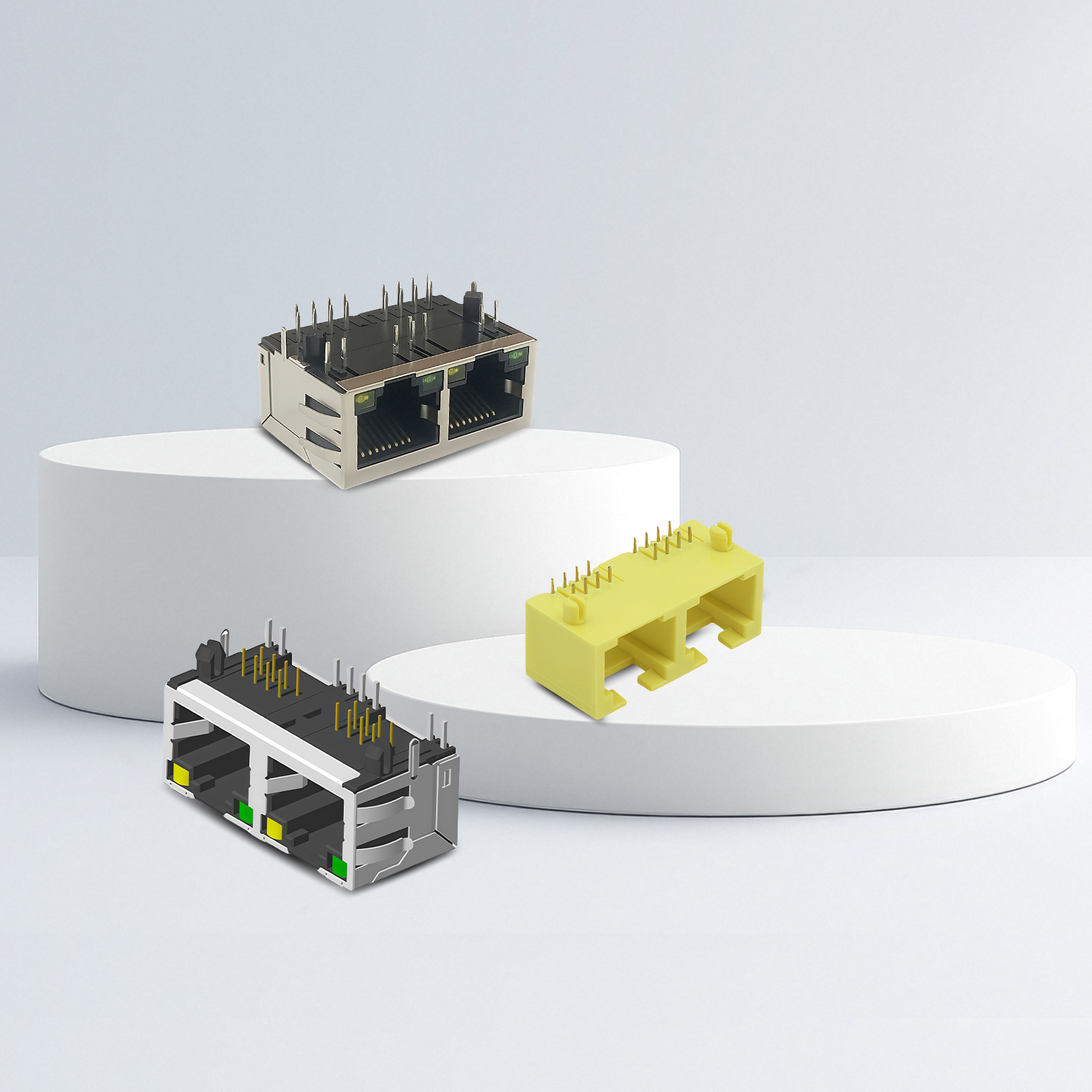 RJ45 端口配置1X2